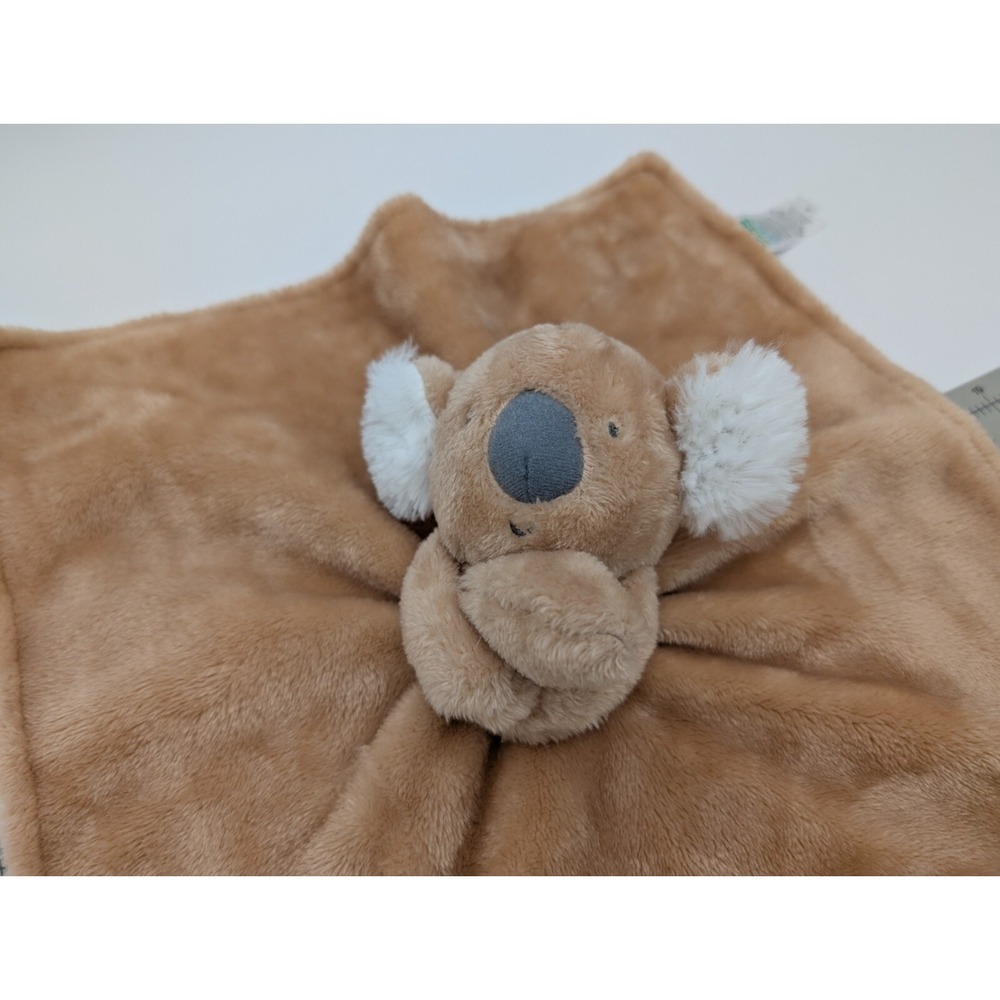 Carters Koala Bear Lovey Brown Security Blanket 2021 Stuffed Animal Toy - Picture 2 of 5